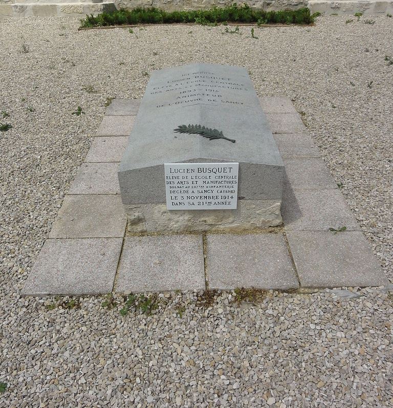 Grave of Lucien Busquet
