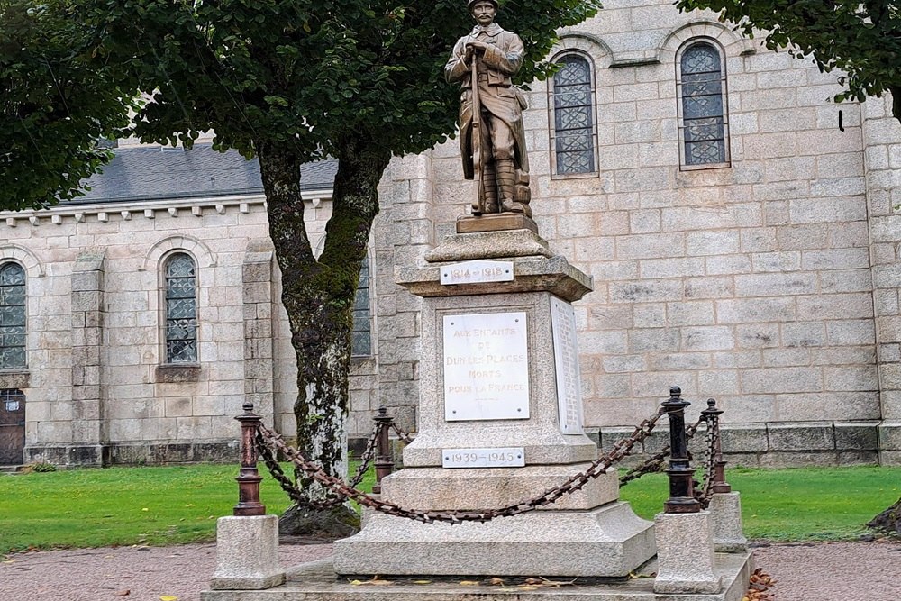 Oorlogsmonument Dun-les-Places #1