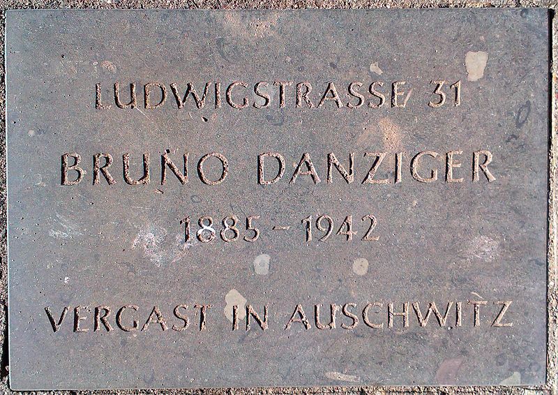 Gedenkstenen Ludwigstrae 31