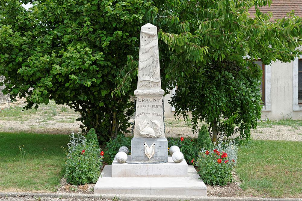 Monument Eerste Wereldoorlog pagny