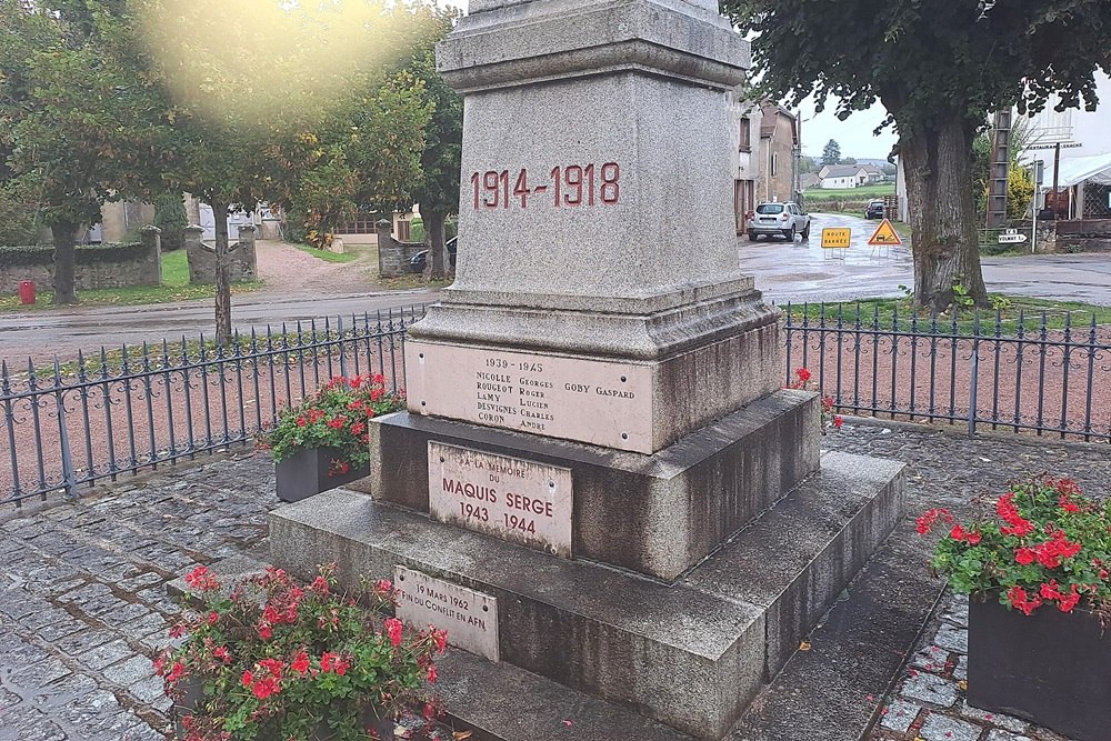 War Memorial Lucenay-l'vque #3