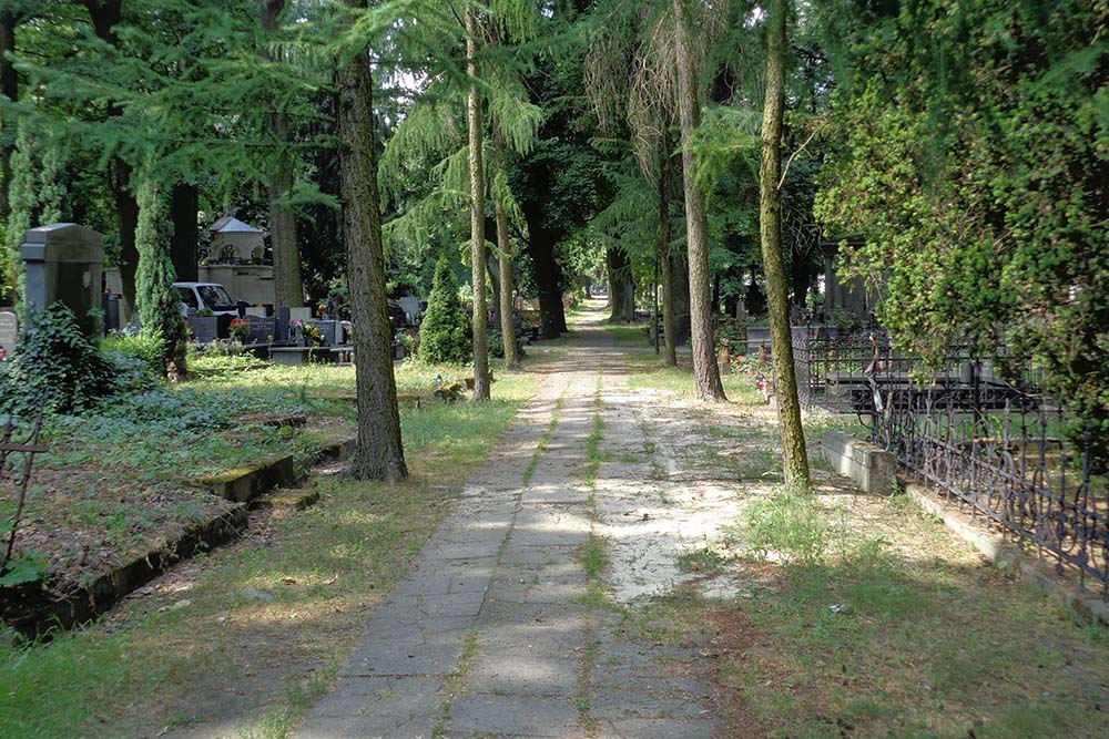 Pools Oorlogsgraven Oude Begraafplaats Lodz