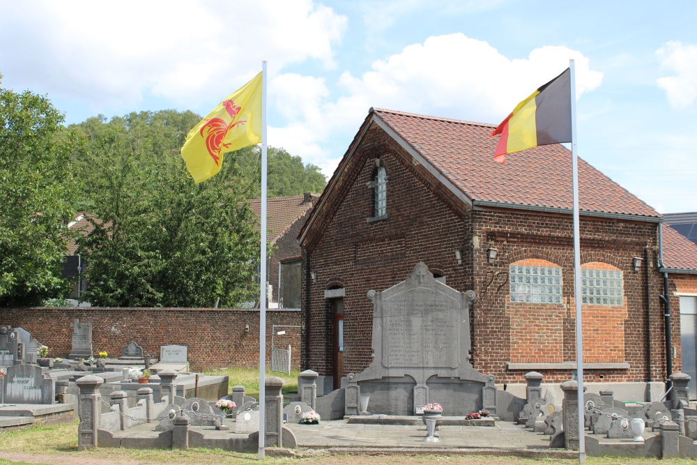 Oorlogsmonument Chtelineau Cimetire du Centre #1