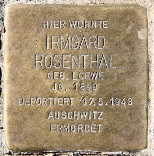 Stolpersteine Landauer Straße 11 #3