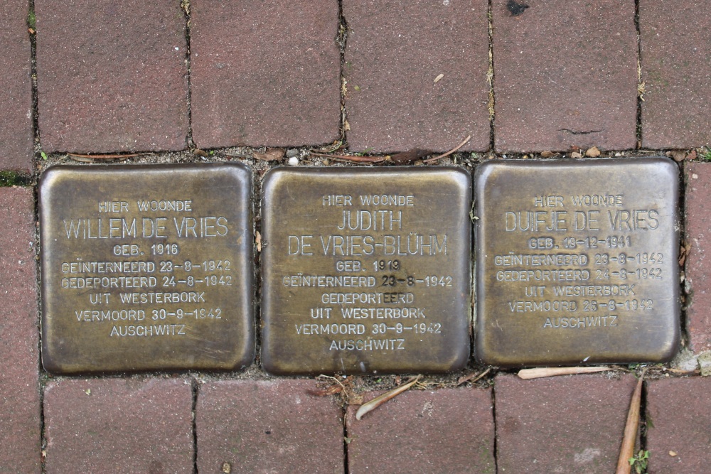 Stolpersteine Nieuwe Amstelstraat 24