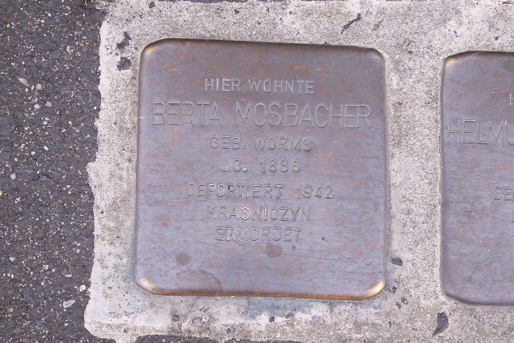 Stolpersteine Lherstrasse 29 #4