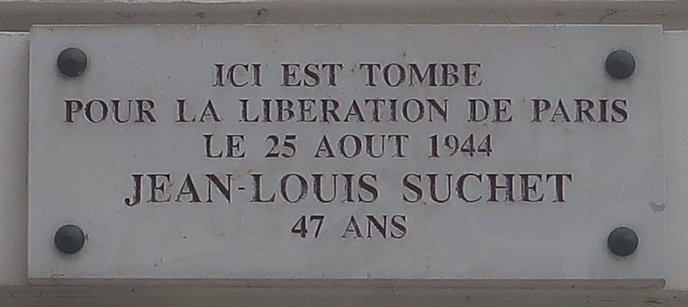 Gedenkteken Jean-Louis Suchet