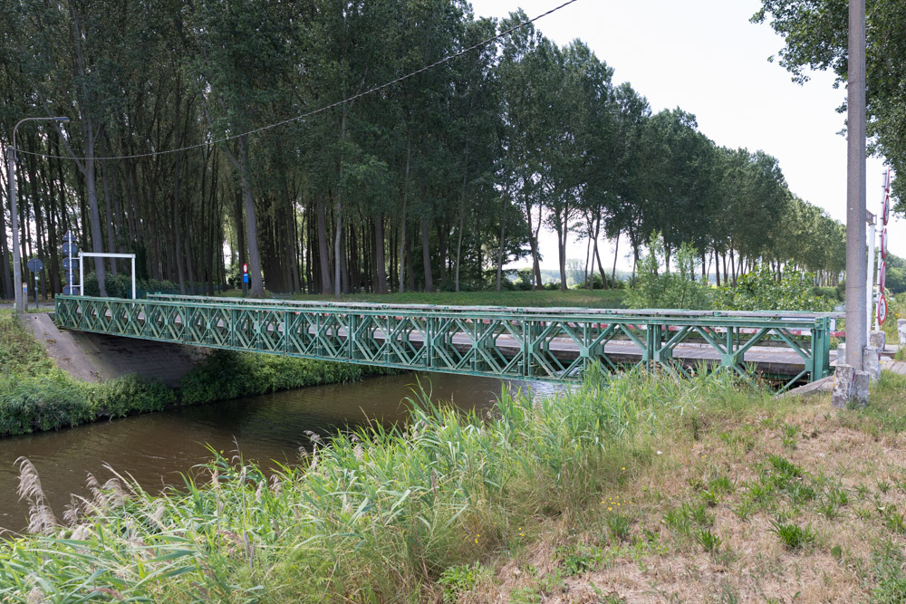 Baileybrug over het Leopoldkanaal