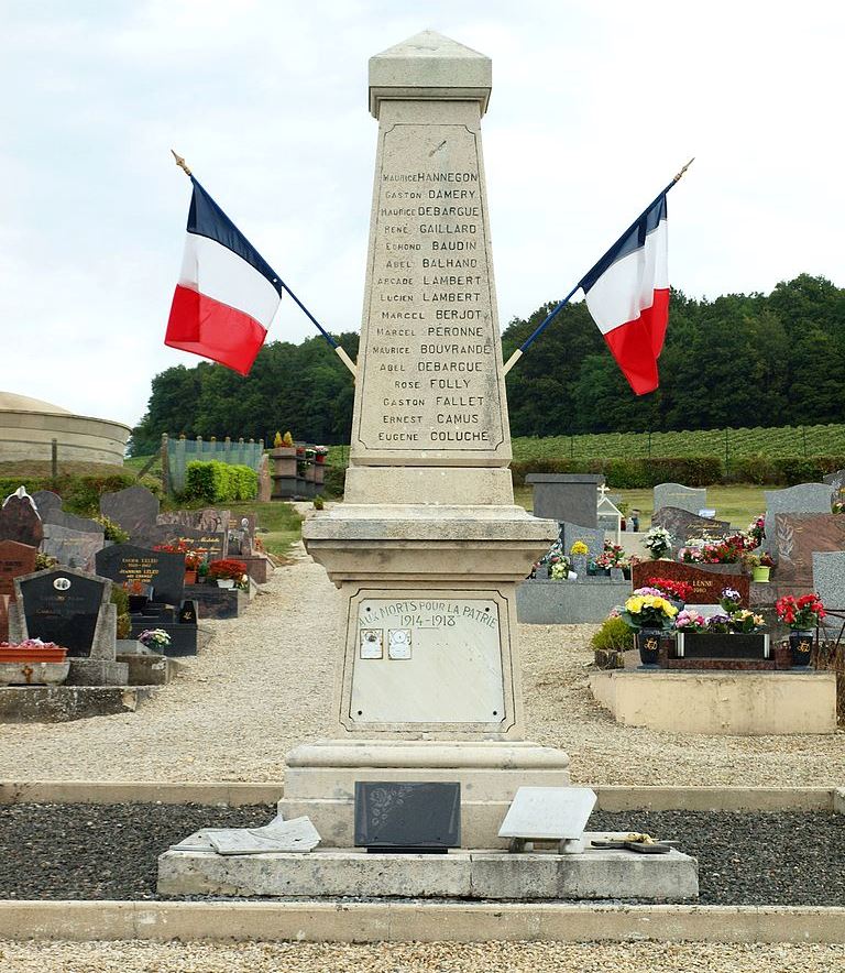 War Memorial Nesles-la-Montagne
