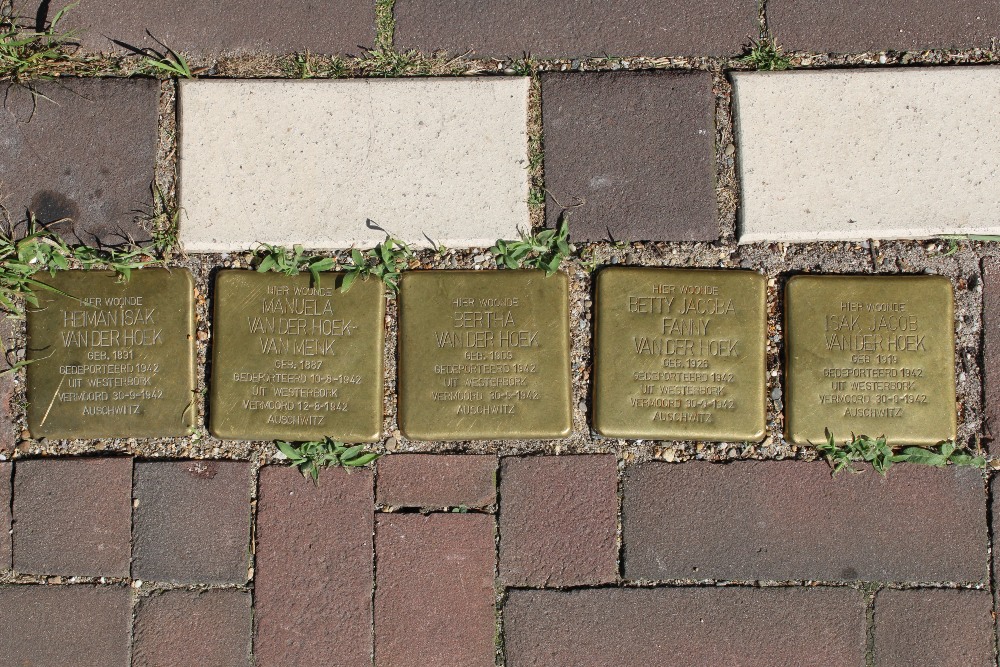 Stumbling Stones Wittevrouwensingel 96D