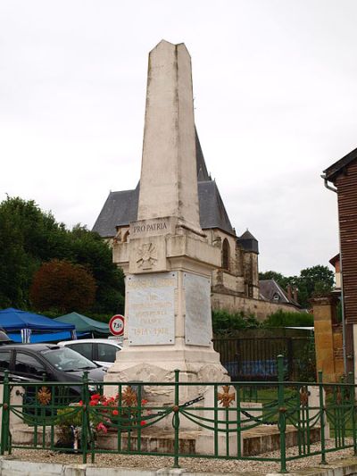 Oorlogsmonument Savigny-sur-Aisne