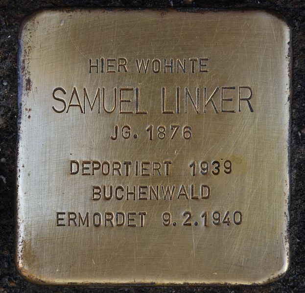 Stolpersteine Bäckergasse 10 #2