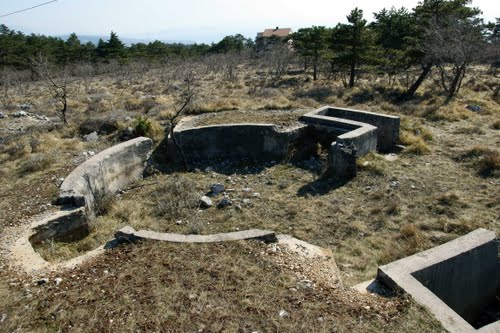 Alpenmuur - Artilleriestelling Rijeka #2