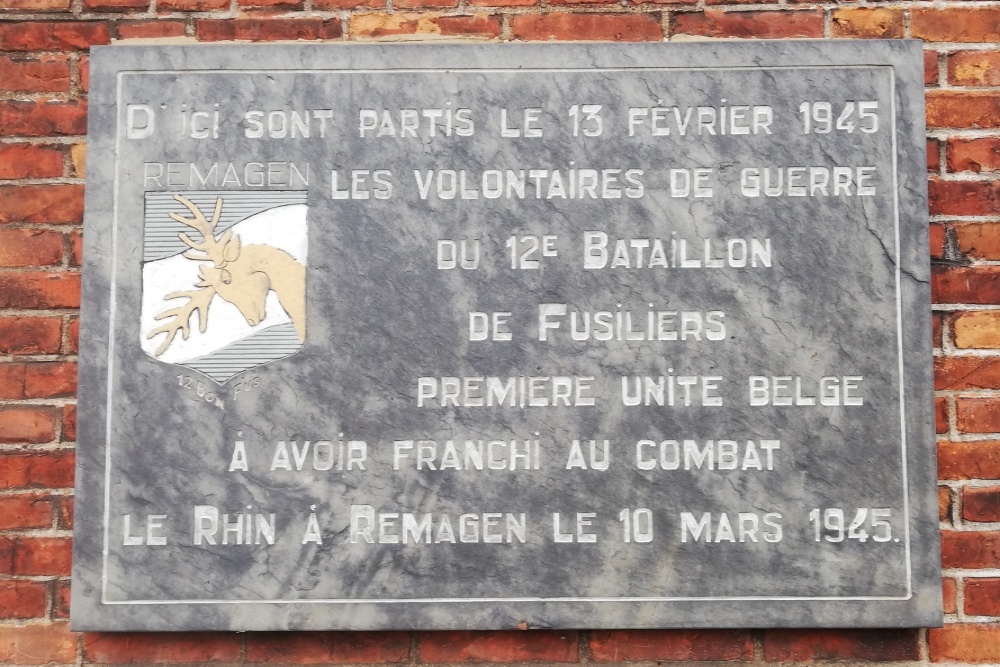 Memorials Belgian Regiments