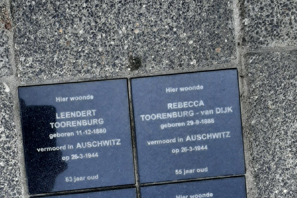 Memorial Stones Doctor Johannus G. Mezgerstraat 32