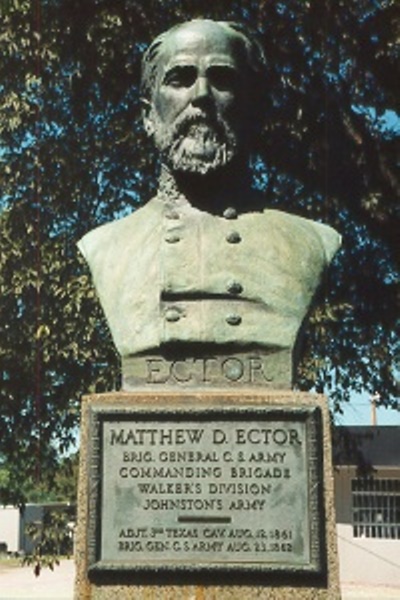 Busts of Brigadier General Matthew D. Ector & Brigadier General John Gregg (Confederates) #1