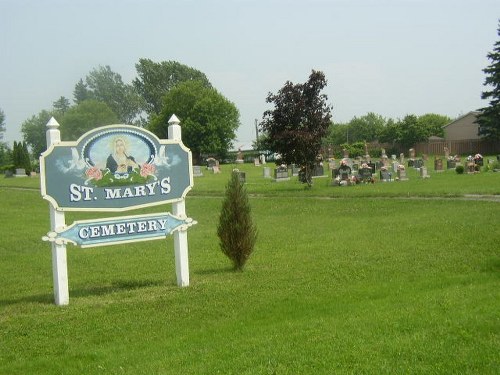 Oorlogsgraf van het Gemenebest St. Mary's Catholic Cemetery