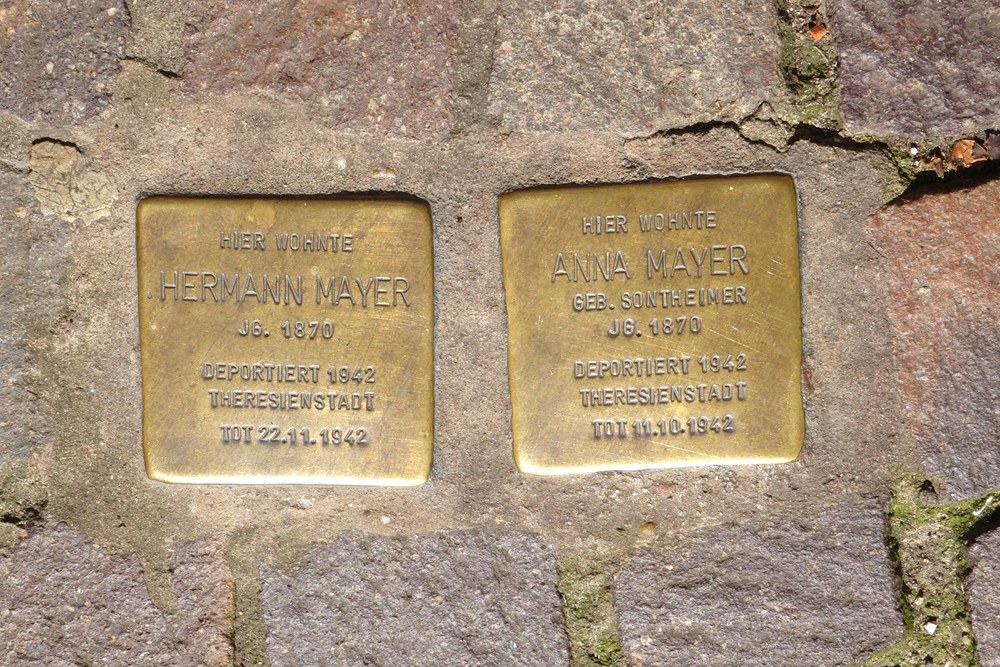 Stolpersteine Steinheimer Strae 4