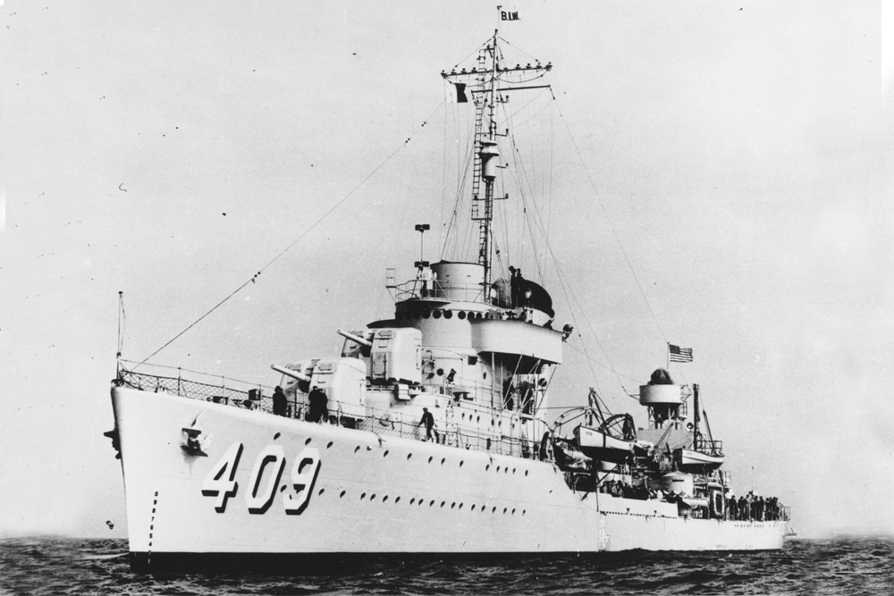 Shipwreck U.S.S. Sims (DD-409)