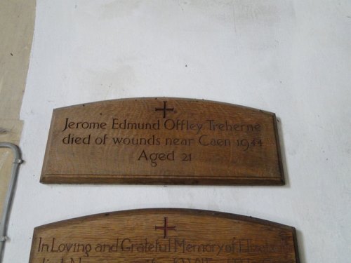 Memorials killed Members Flixton Parish