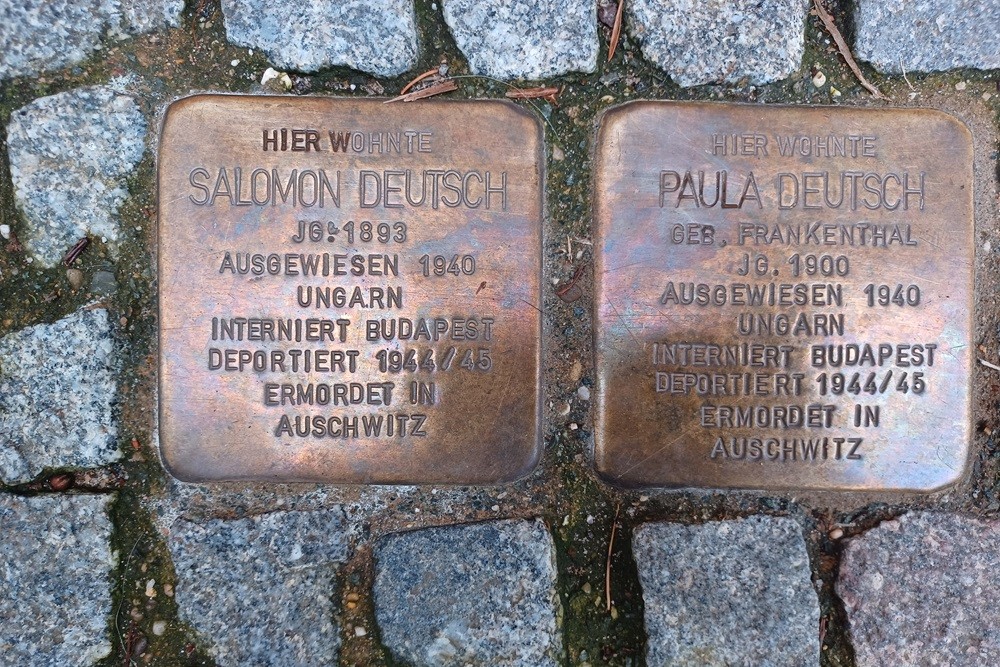 Stolpersteine Werderstrae 17 #1