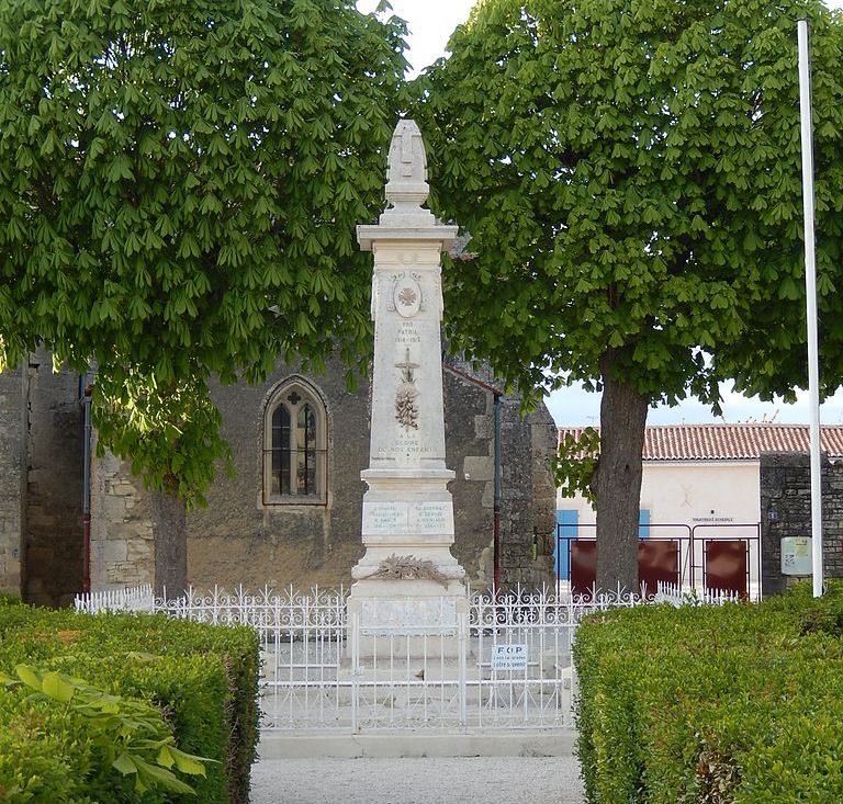 War Memorial Villeneuve-la-Comtesse