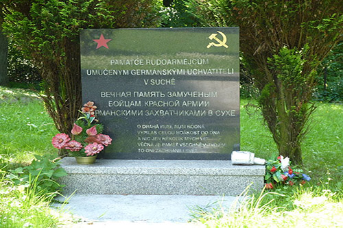 Mass Grave Soviet Soldiers Prostredni Sucha