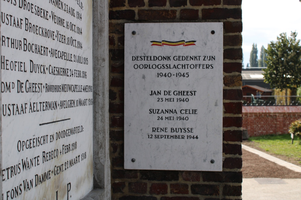 War Memorial Desteldonk #2