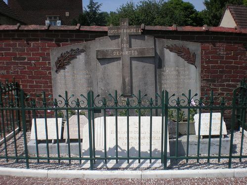 Monument Gedeporteerden Agnetz