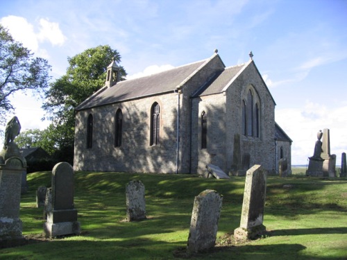 Commonwealth War Grave Kirkton Parish Churchyard