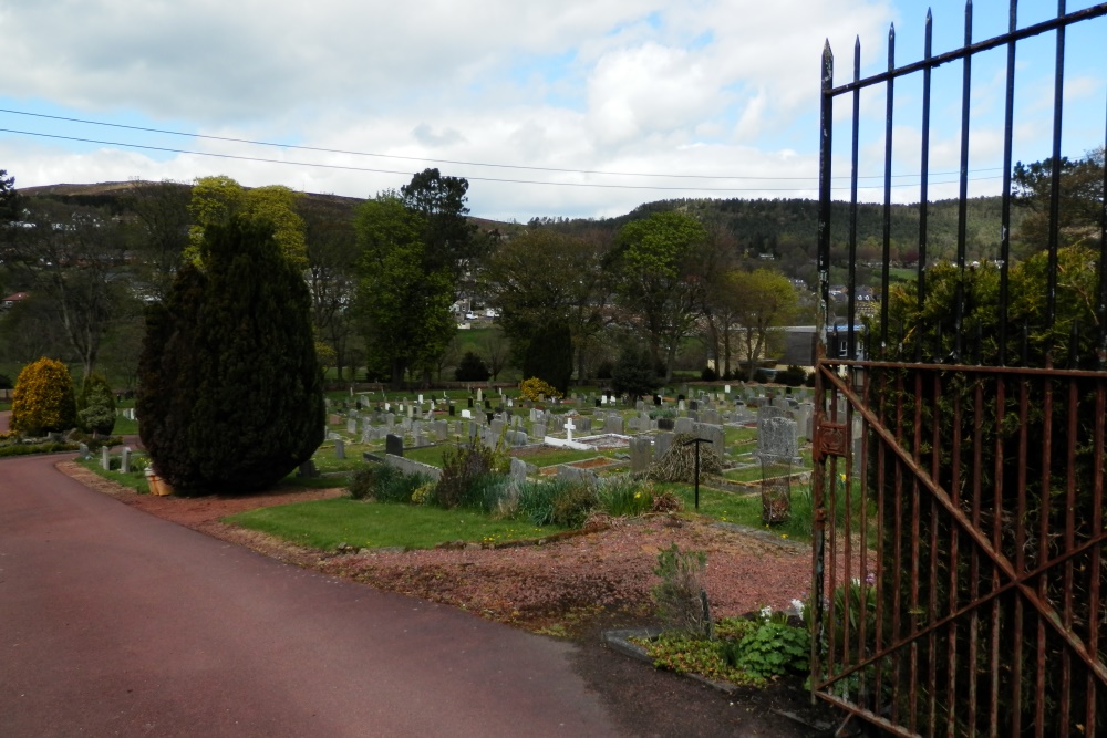 Commonwealth War Graves Rothbury Cemetery