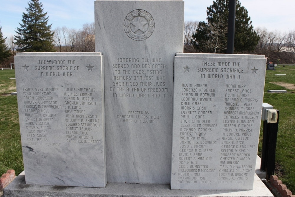 Monument omgekomen militairen