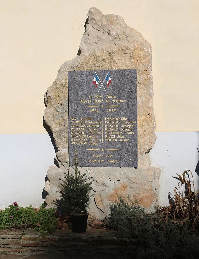 War Memorial Pznes-les-Mines
