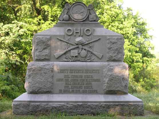 Monument 37th Ohio Infantry (Union)