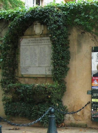 Resistance Memorial Aix-en-Provence