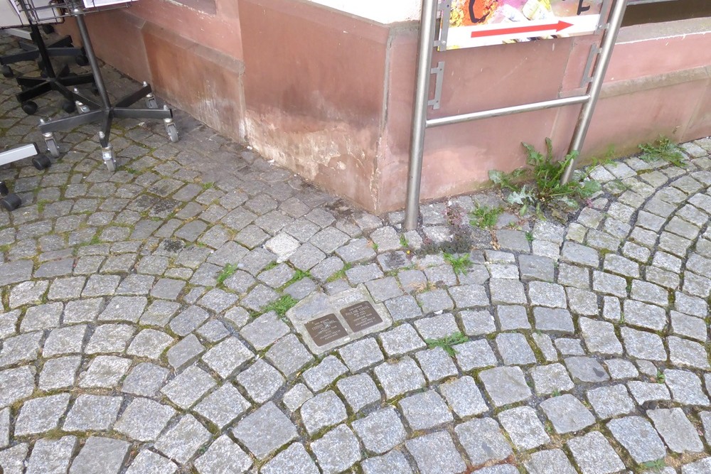 Stolpersteine Maingasse 17 #3