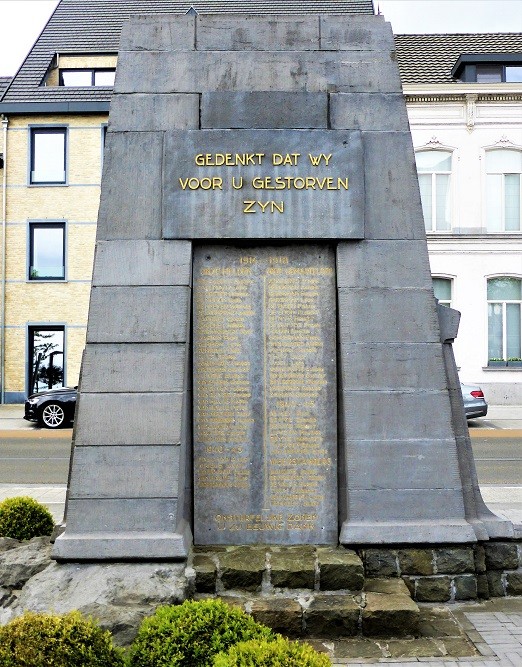 Oorlogsmonument Sint-Gillis-Waas #3