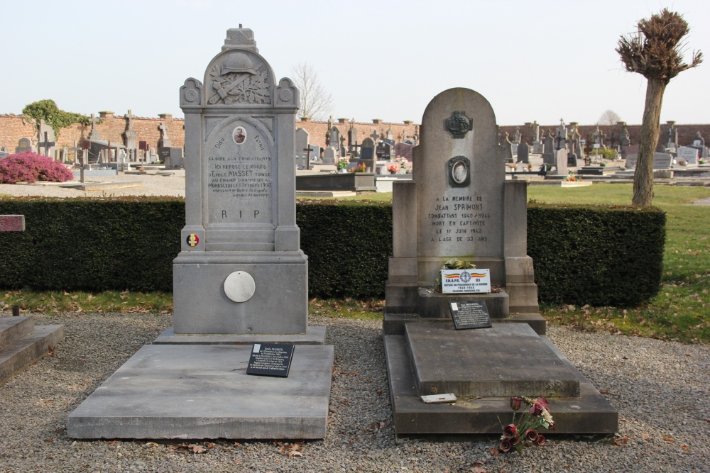 Belgische Oorlogsgraven Thorembais-les-Bguines
