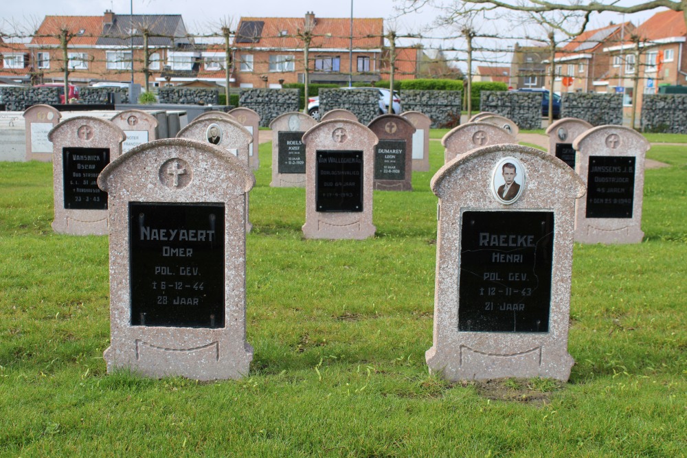 Belgische Oorlogsgraven Middelkerke	