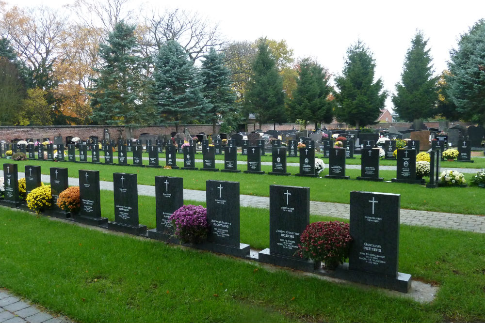 Belgian War Graves Municipal Cemetery Wijnegem