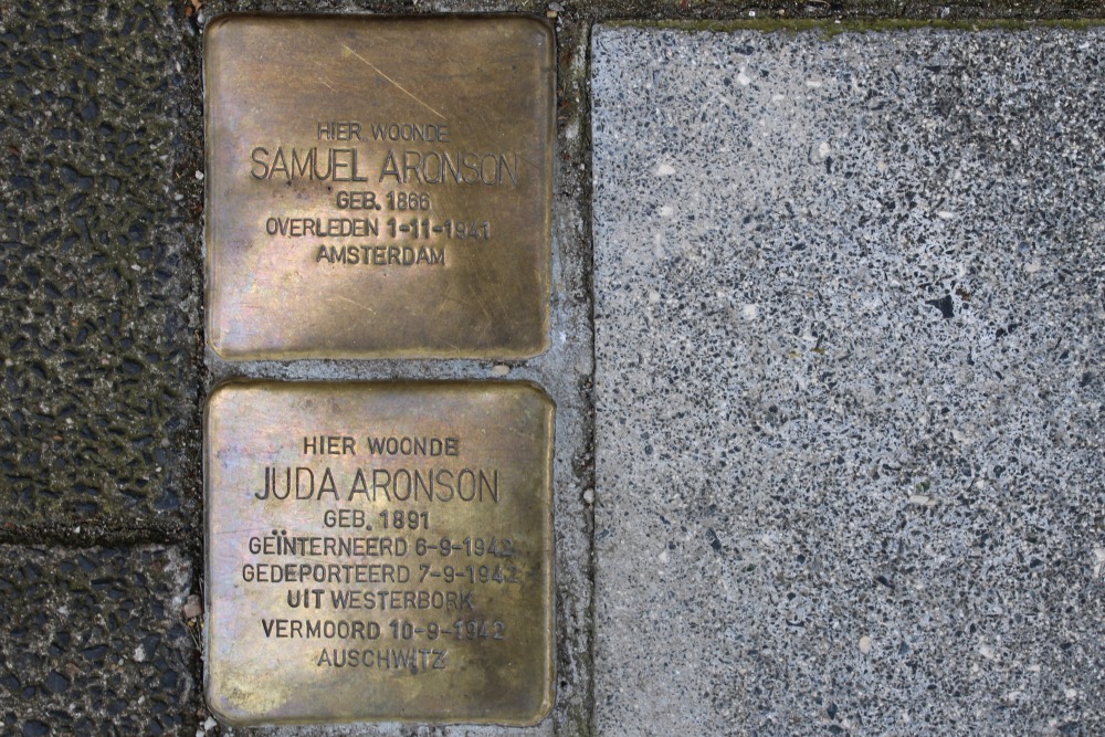 Stolpersteine Plantage Middenlaan 18 #2