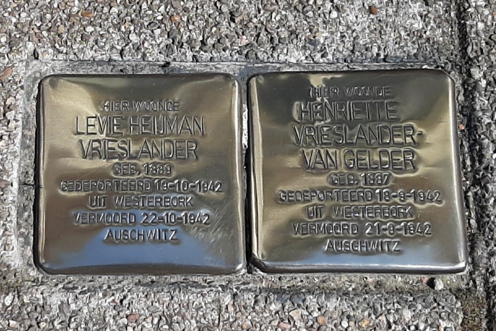 Stolpersteine Frans Halsstraat 45