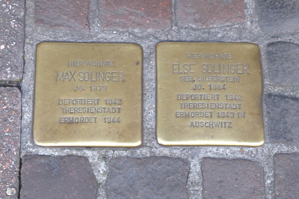 Stumbling Stones Frohsinnstraße 17