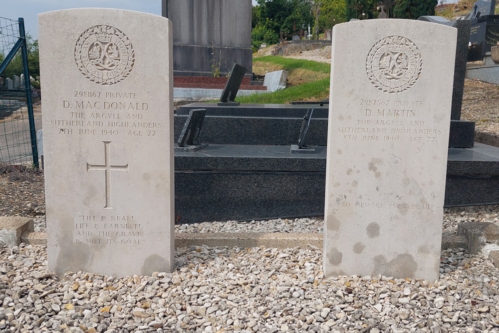 Commonwealth War Graves Bailly-en-Rivire