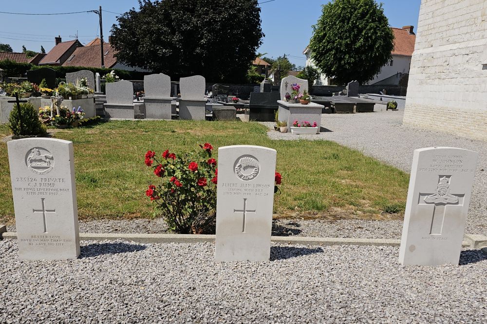 Oorlogsgraven van het Gemenebest Recques-sur-Hem