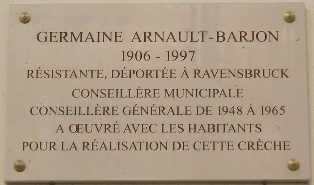 Gedenkteken Germaine Arnault-Barjon