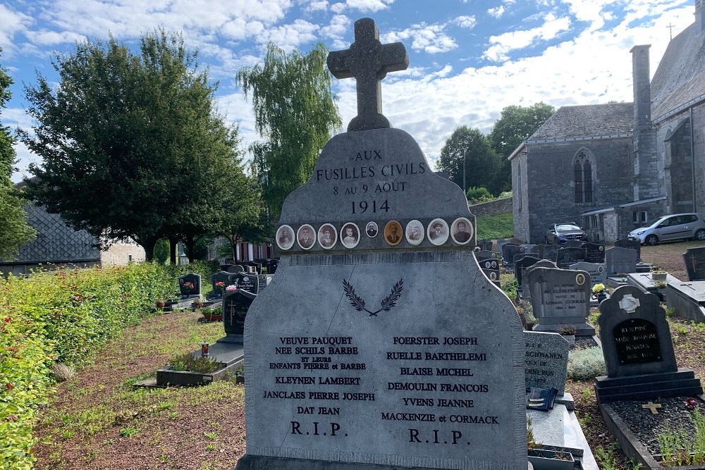 Belgian War Graves Executed Civilians Baelen