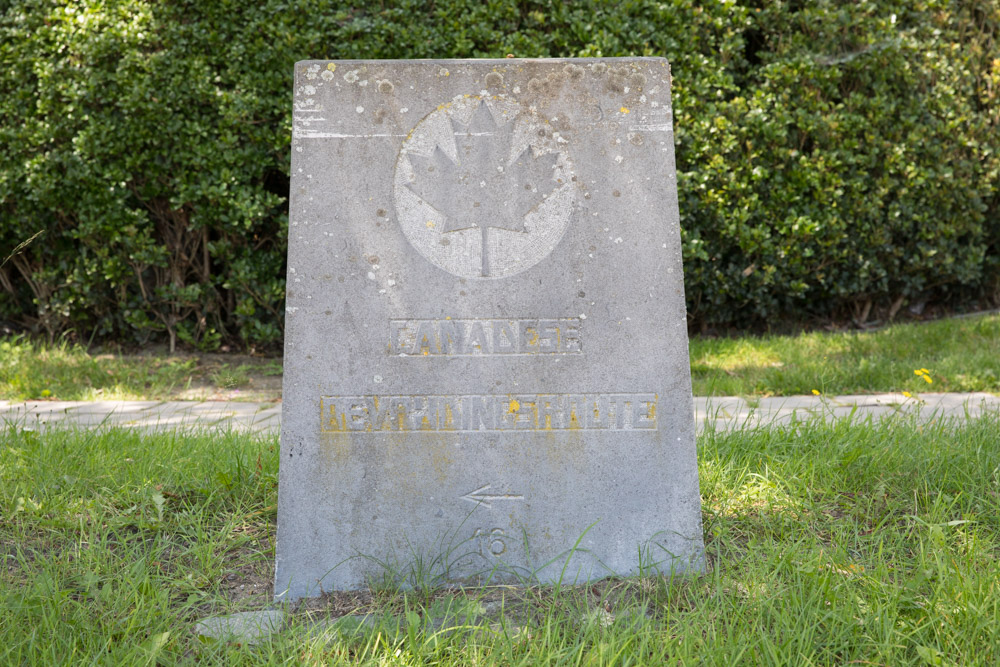Marker No. 16 Canadian Liberation Route