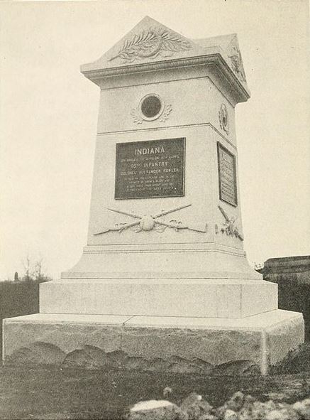 93d Indiana Infantry Monument Vicksburg