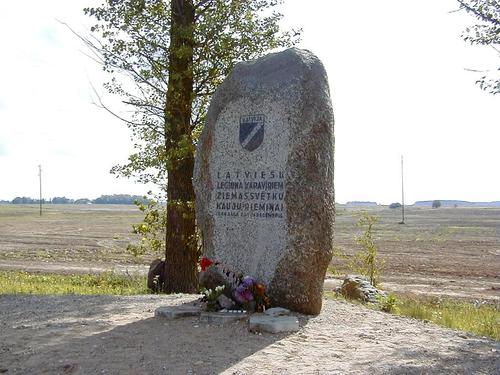 Memorial Latvian Waffen-SS Pienava